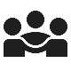 Pictogramme contacts avec la population