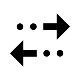 Flèches aller-retour