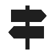 Pictogramme infrastructures et voies cyclables