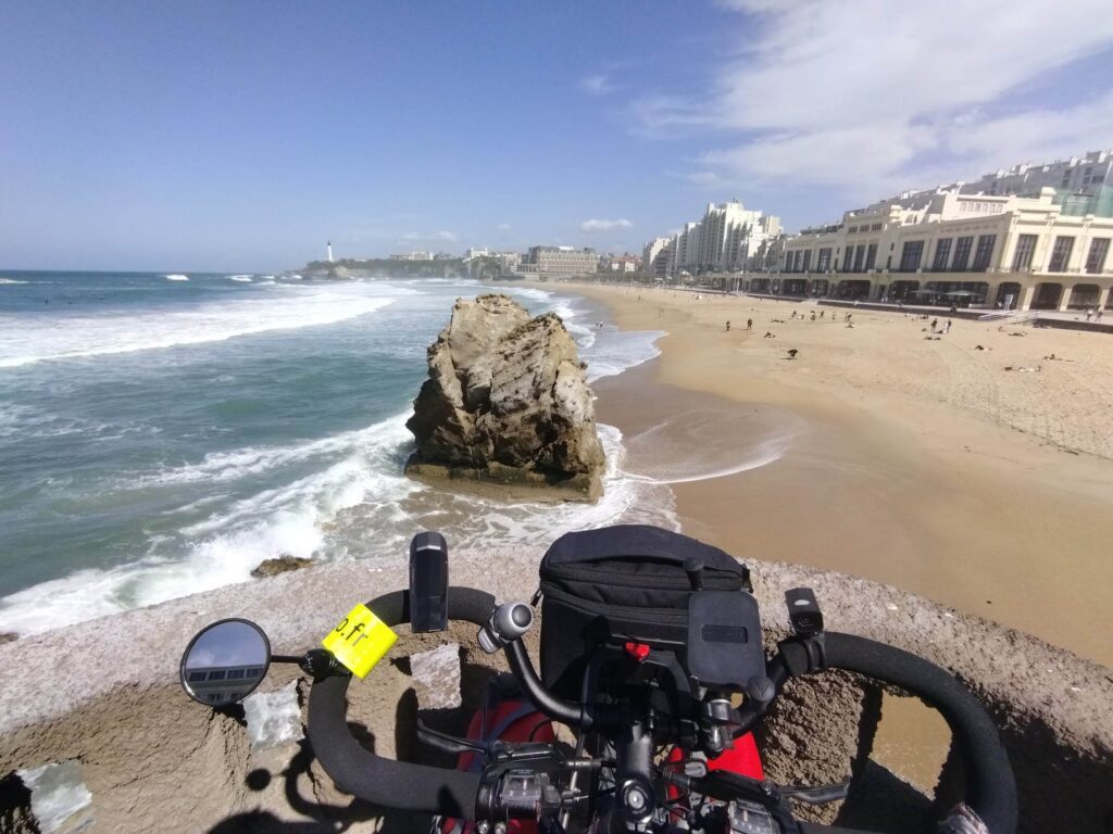 Passage sur la Vélodyssée