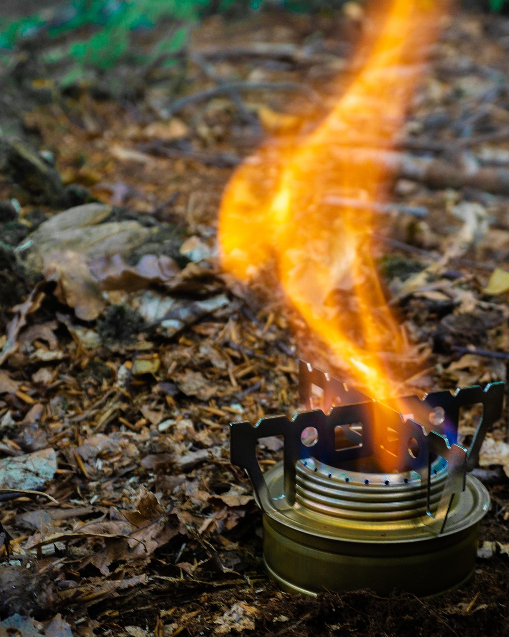 Réchaud à combustion d'alcool